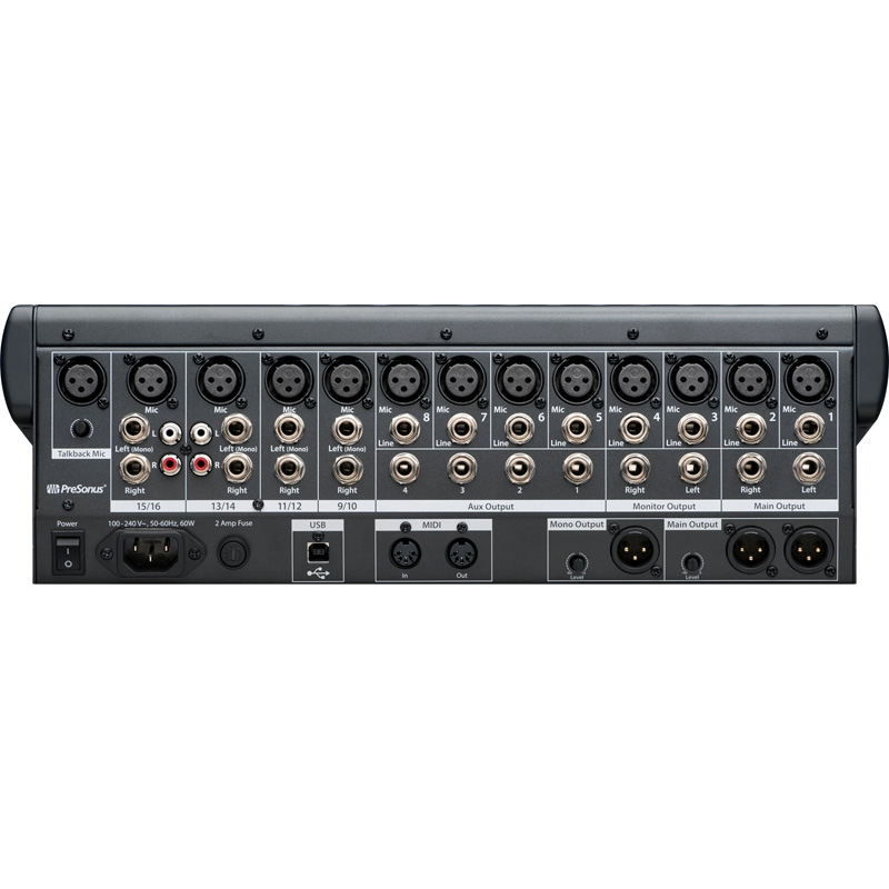 Bàn Mixer PreSonus StudioLive Classic 16.0.2 USB Digital Console, 16 Kênh, 12 XMAX Class A Preamps-2