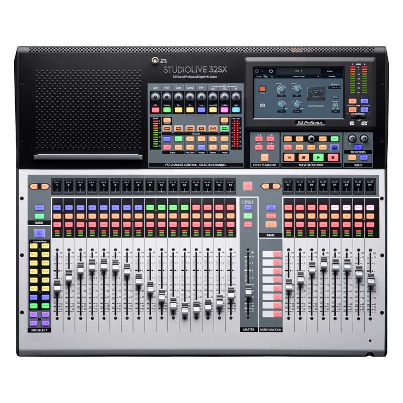 Bàn Mixer PreSonus StudioLive Series 3 (III) 40 Đầu Vào, 32 kênh Digital, 24 bus, APP QMix-UC