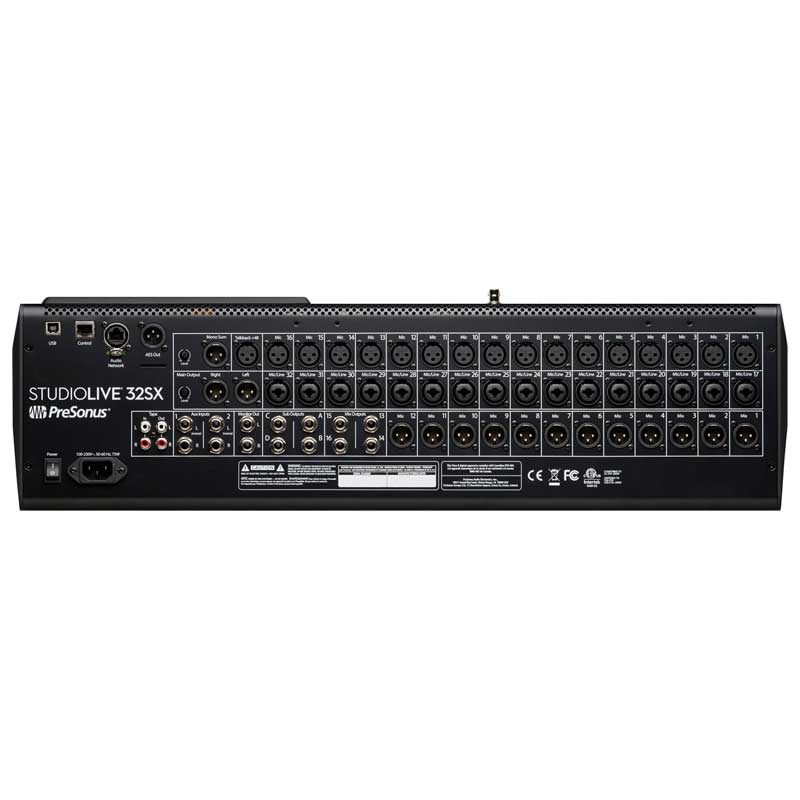 Bàn Mixer PreSonus StudioLive Series 3 (III) 40 Đầu Vào, 32 kênh Digital, 24 bus, APP QMix-UC-6
