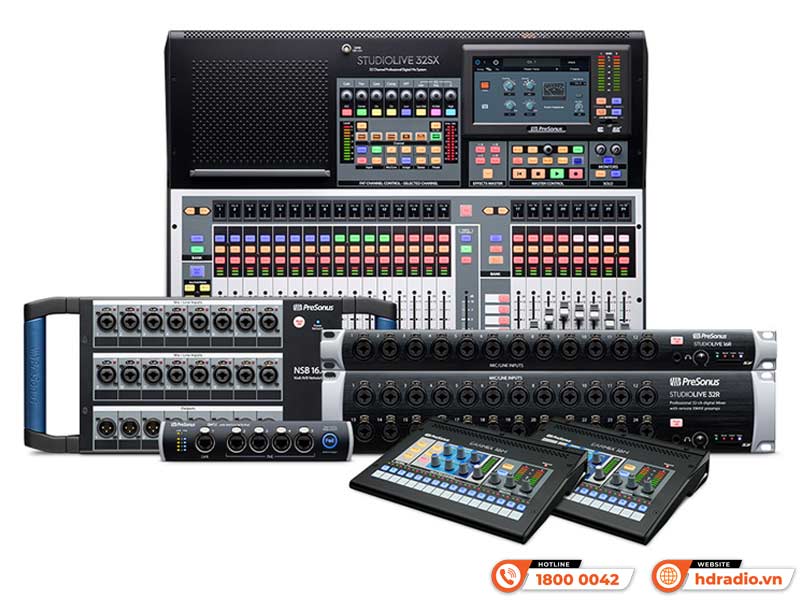 Giải pháp mạng Bàn Mixer PreSonus StudioLive Series III 32SX