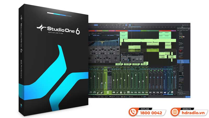 Nâng cấp bản ghi Bàn Mixer PreSonus StudioLive Series III 32SX
