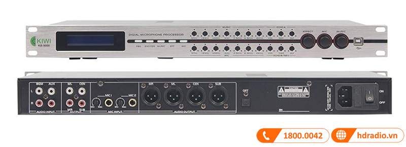 vang so Kiwi KD9000