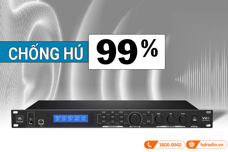 Vang số JBL VX8 