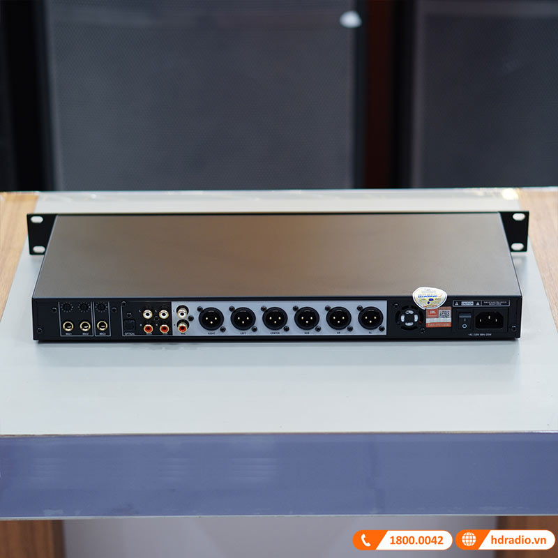 Vang số JBL KX180A (Chính Hãng), Chống hú Rít, 6CH, DSP, Optical-11