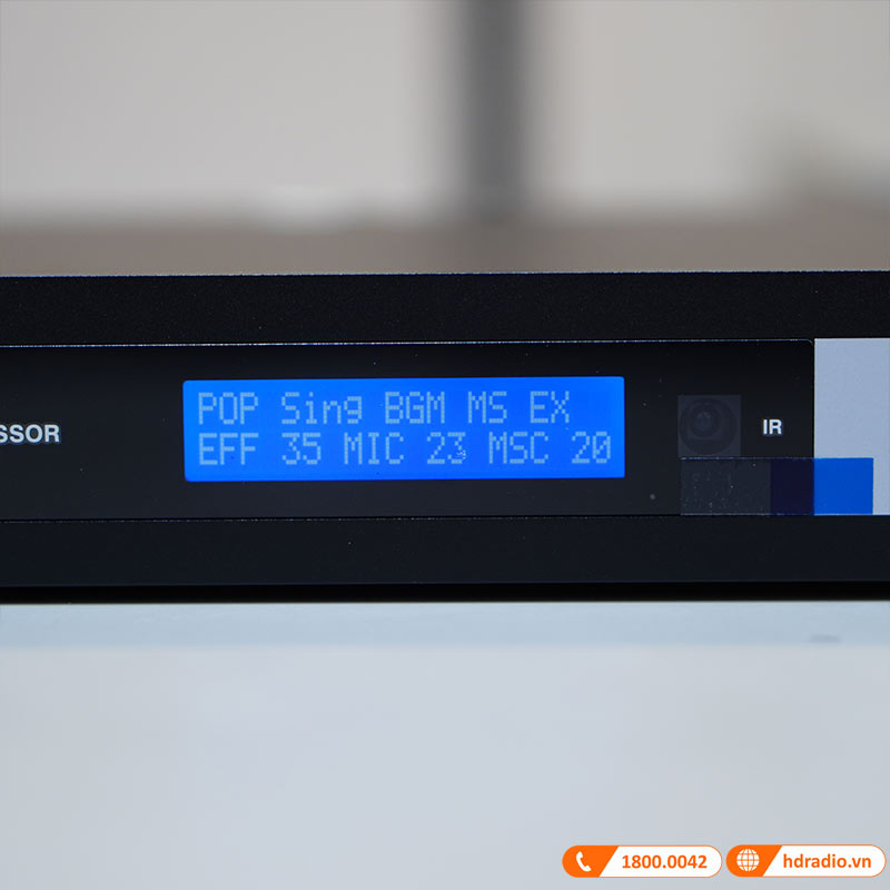 Vang số JBL KX180A (Chính Hãng), Chống hú Rít, 6CH, DSP, Optical-3