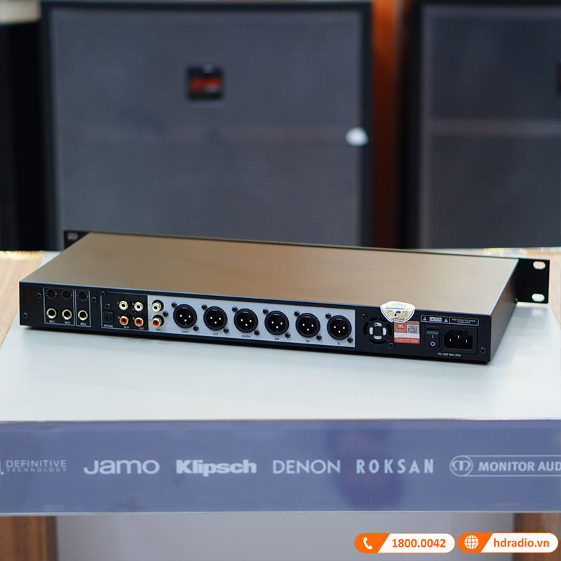 Vang số JBL KX180A (Chính Hãng), Chống hú Rít, 6CH, DSP, Optical-7