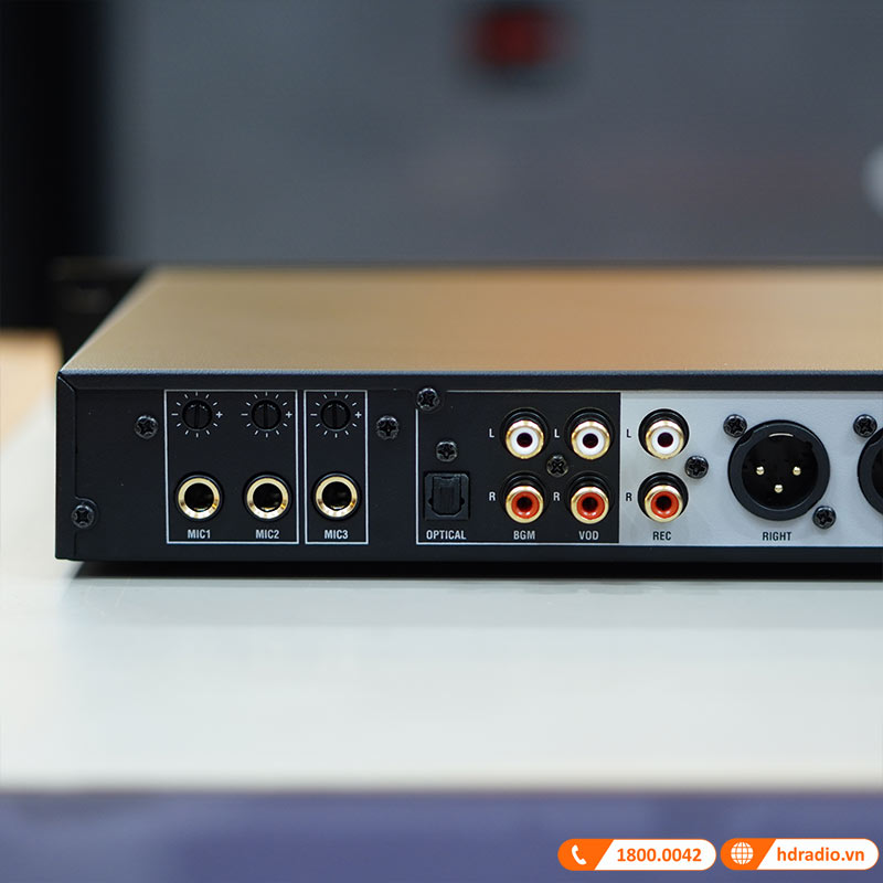 Vang số JBL KX180A (Chính Hãng), Chống hú Rít, 6CH, DSP, Optical-10