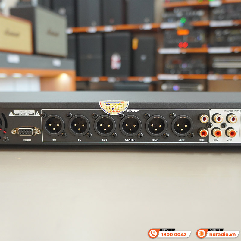 Vang số JBL VX9, DSP, USB2.0 Type-B, Optical, Coaxial, XLR, RCA (NEW 2025)-6