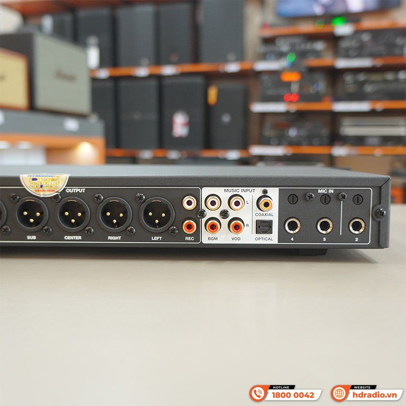 Vang số JBL VX9, DSP, USB2.0 Type-B, Optical, Coaxial, XLR, RCA (NEW 2025)-7