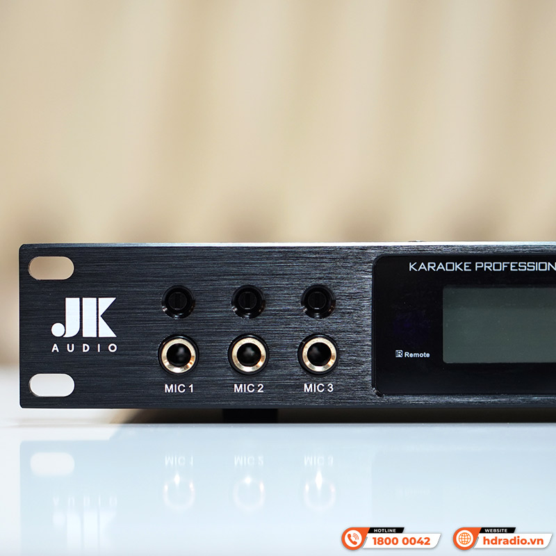 Vang số JKaudio X3000 Pro, Chống Hú Rít, 6CH, Chip DSP mới-4