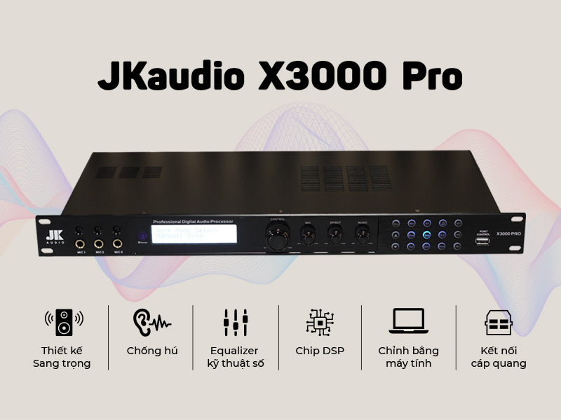 Vang so JKaudio X3000 Pro Vang so JKaudio X3000 Pro