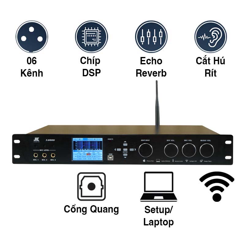 Vang số JKaudio X9000