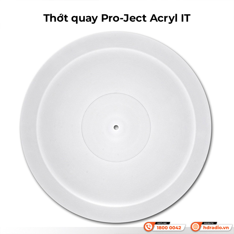 Thớt quay Pro-Ject Acryl IT Thớt quay Pro-Ject Acryl IT