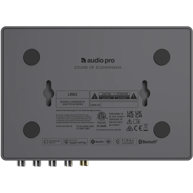 Thiết bị đa vùng AudioPro Link 2-4