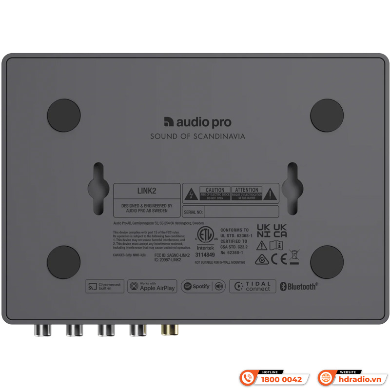 Thiết bị đa vùng AudioPro Link 2