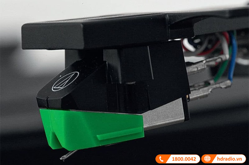 Thiết kế nam châm kép và mũi kim elip