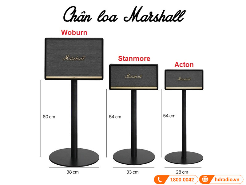 Chân loa Marshall (Dùng Cho dòng loa marshall homeline)-6