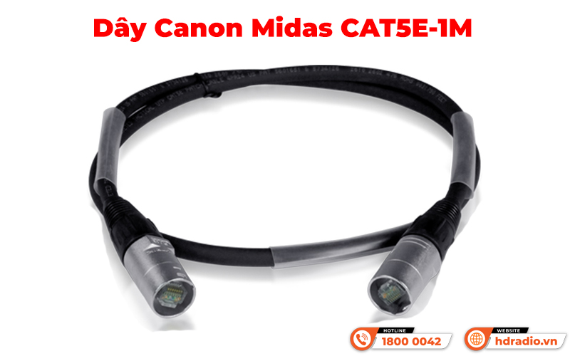 Dây Canon Midas CAT5E-1M