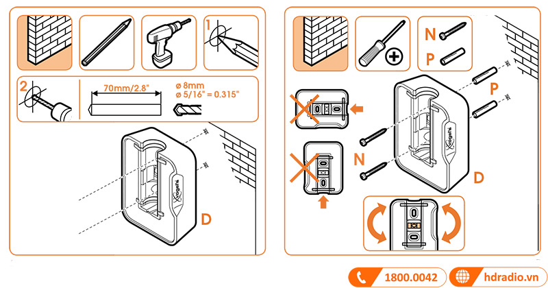 Giá treo tường B&W Formation Flex Wall Bracket