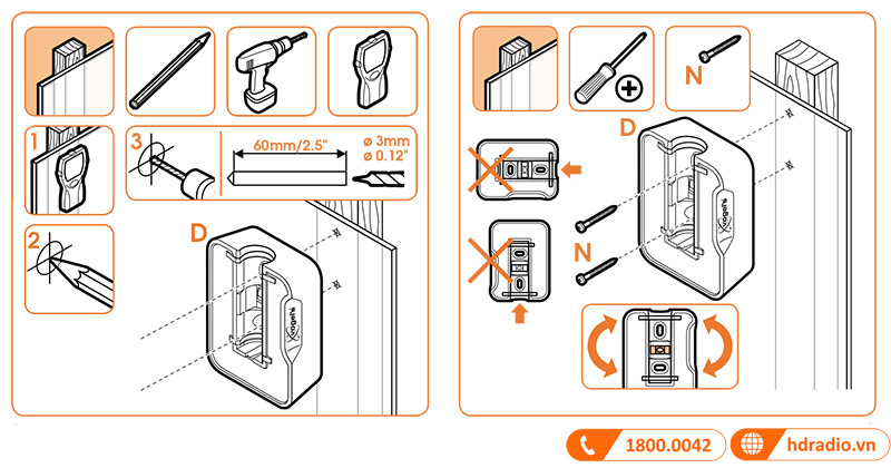 Giá treo tường B&W Formation Flex Wall Bracket