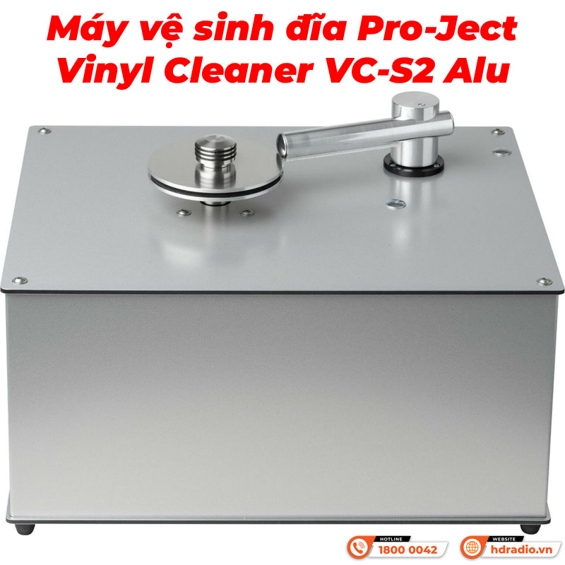 Máy vệ sinh đĩa Pro-Ject Vinyl Cleaner VC-S2 Alu