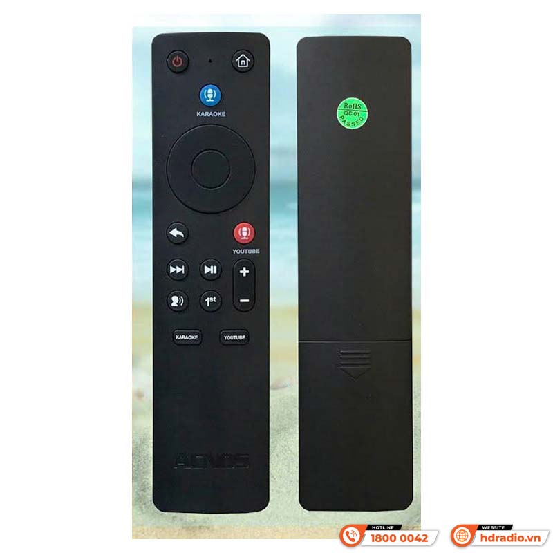 Remote Android tương thích mọi model loa Acnos KSNet