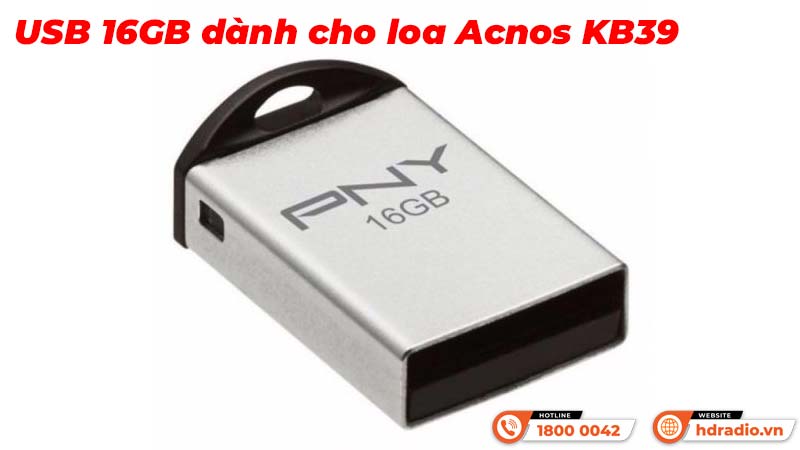 USB 16GB dành cho loa Acnos KB39 USB 16GB dành cho loa Acnos KB39