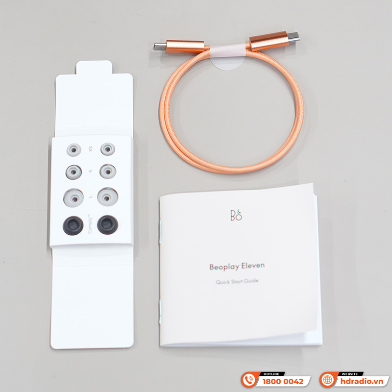 Tai nghe B&O Beoplay Eleven (Không Dây, Chống Ồn Chủ Động, Pin 28 Giờ, IP57, Bluetooth 5.2)-9