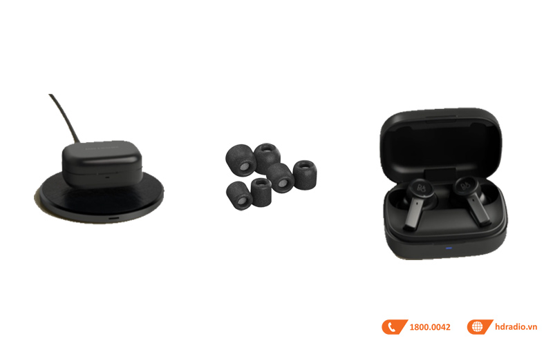 Tai nghe B&O Beoplay EX bộ phụ kiện kèm theo