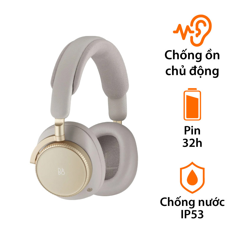 Tai Nghe B&O Beoplay H100 (Chụp Tai, Chống Ồn, Pin 32 Giờ, IP53, Bluetooth 5.3)