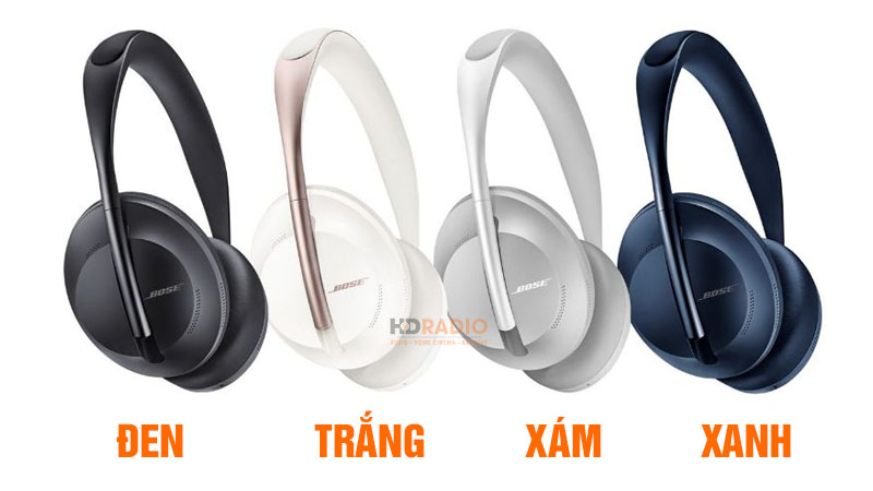 Màu sắc - Tai nghe bose headphones 700