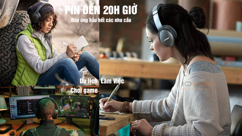 Dung Lượng Pin - Tai nghe Bose Quietcomfort 35 II