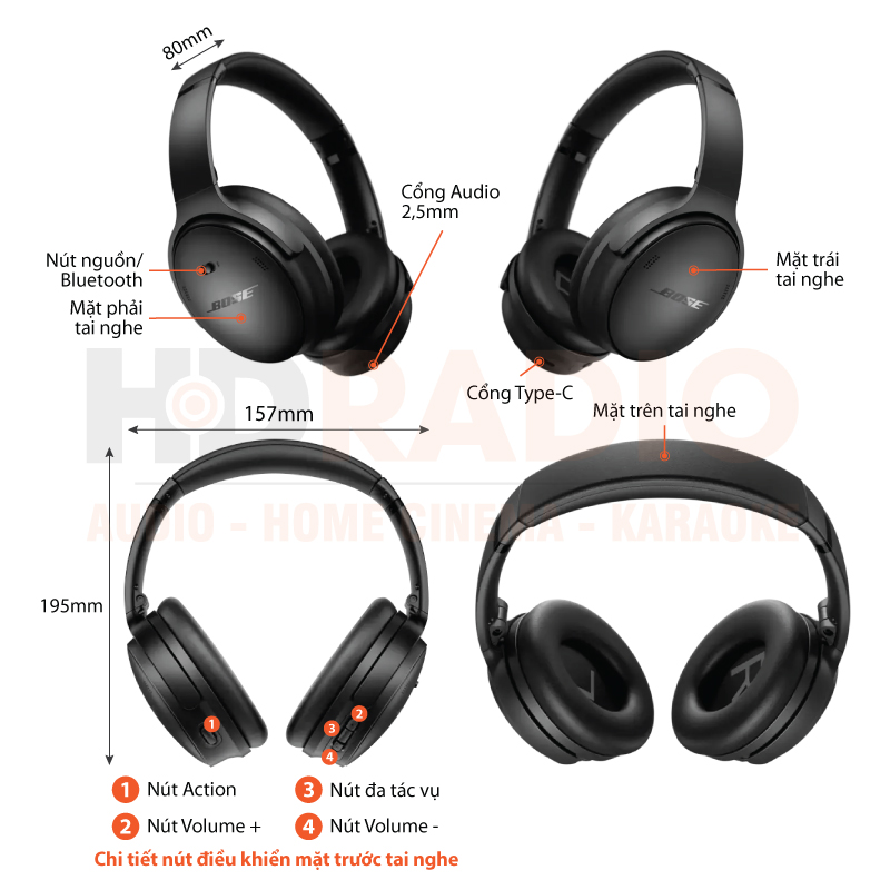 Tai nghe Bose QuietComfort Headphones
