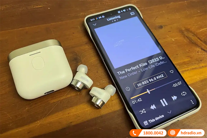 Kết nối bluetooth với phạm vi lên tới 25m