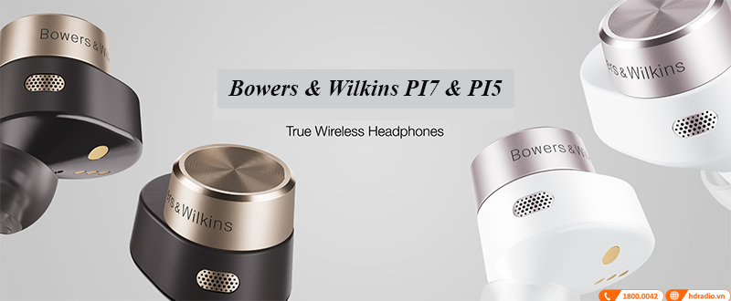 Tai nghe B&W PI5 và PI7