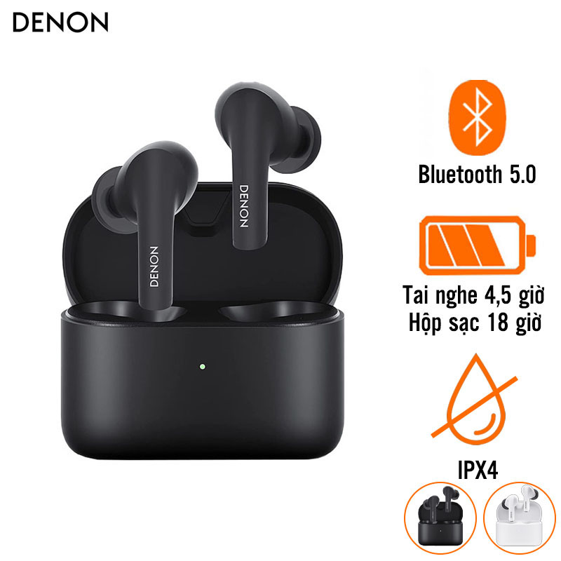 Tai Nghe Denon AH-C630W (Không Dây, Pin 24 Giờ, IPX4, Bluetooth 5.0)