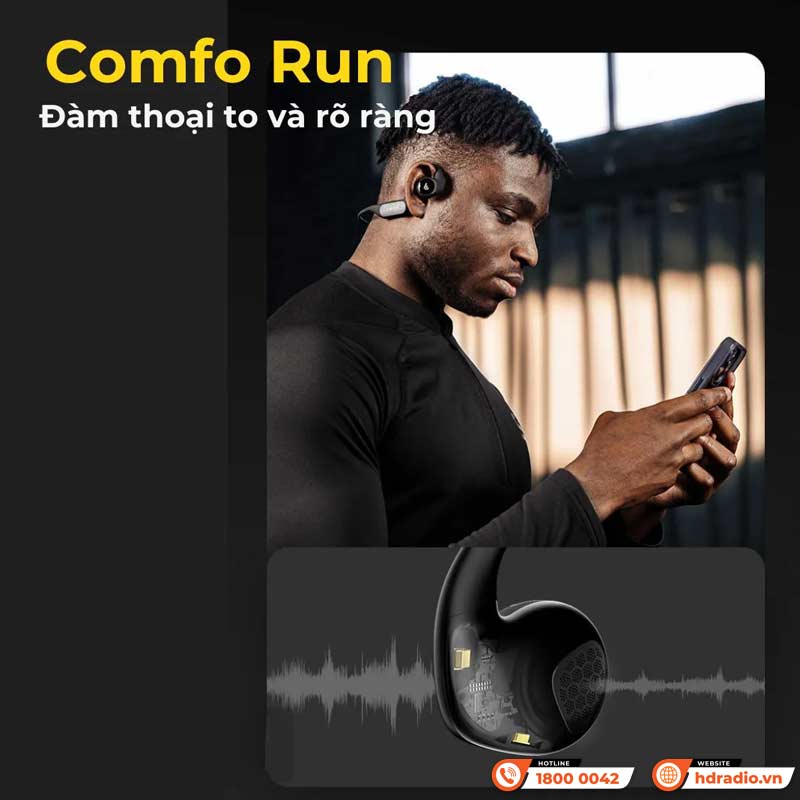 Đàm thoại Tai nghe Edifier Comfo Run
