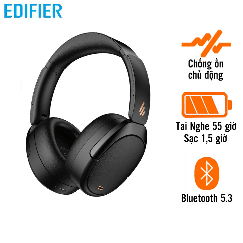 Tai nghe Edifier WH950NB (Chụp tai, Chống ồn, Pin 55 giờ, Bluetooth 5.3)