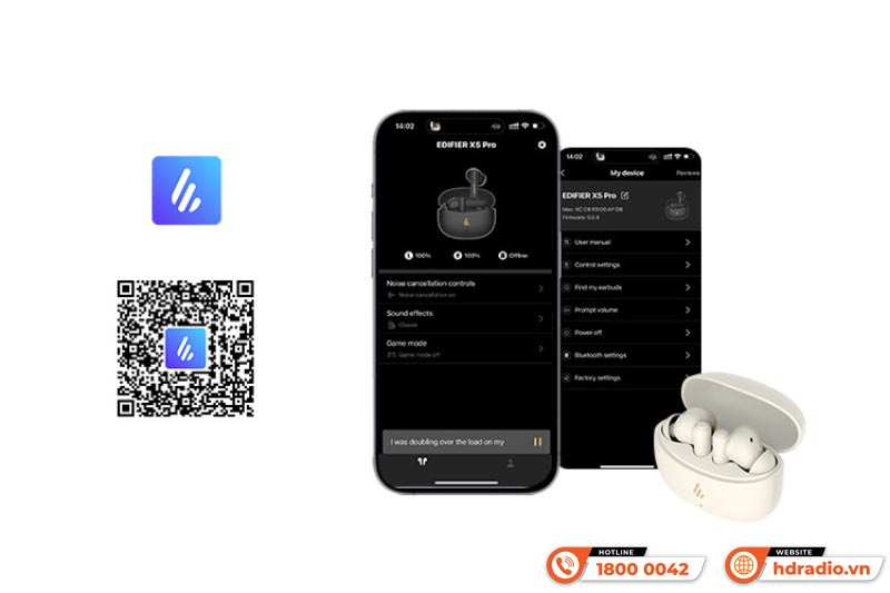 Tai nghe Edifier X5 Pro