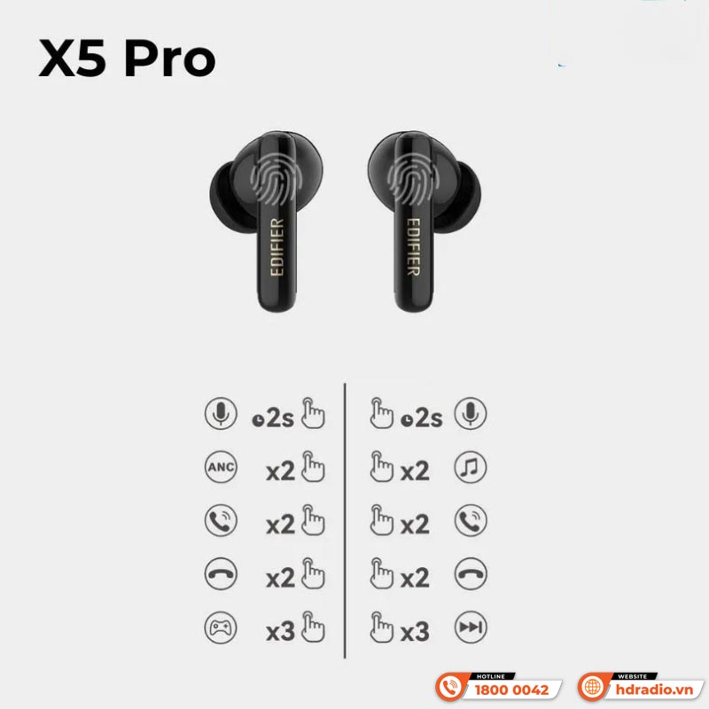 Tai nghe Edifier X5 Pro