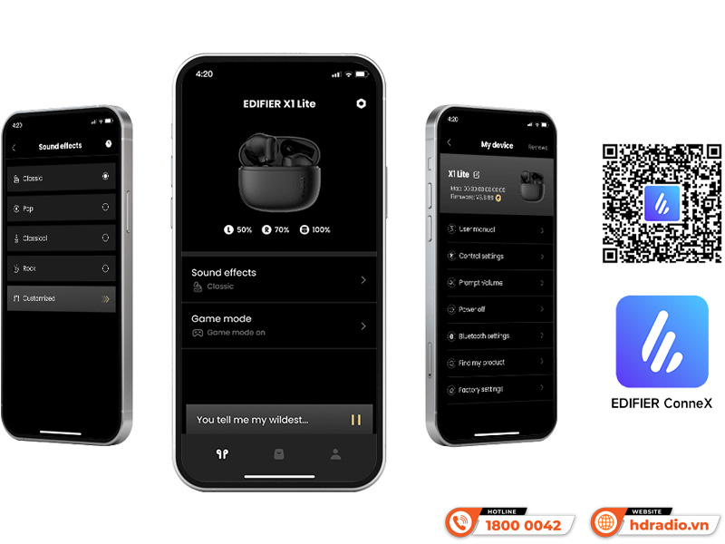 Tai nghe Edifier X1 Lite