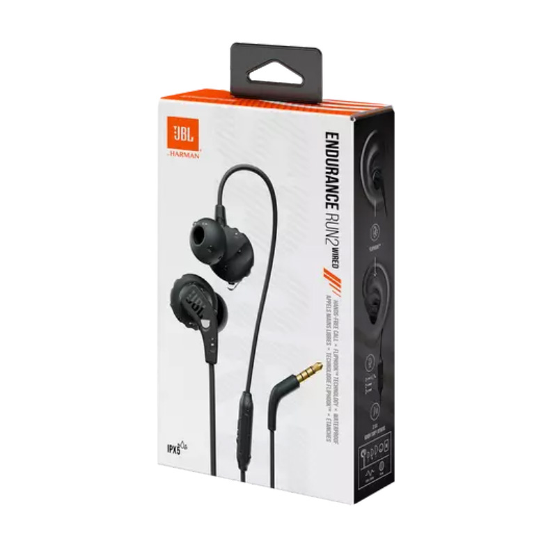 Tai Nghe JBL Endurance Run 2 Wired (Có dây, IPX5, Jack 3.5mm)-8