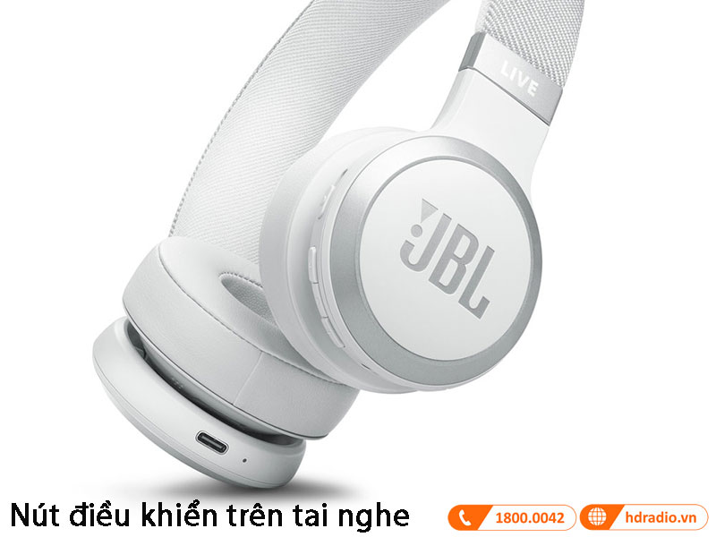 Điều khiển tai nghe JBL Live 770NC