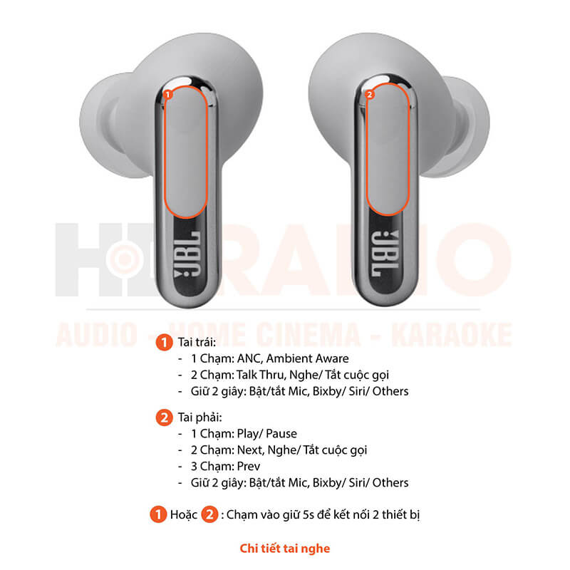 Tai nghe JBL Live Beam 3