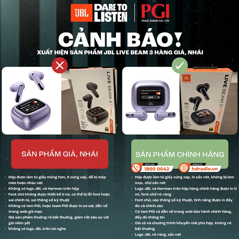 phân biệt tai nghe jbl livebeam 3 thật giả phân biệt tai nghe jbl livebeam 3 thật giả