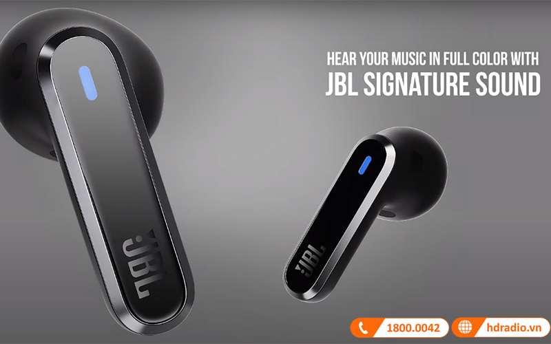 tai nghe JBL Live FLEX công nghệ JBL Signature Sound