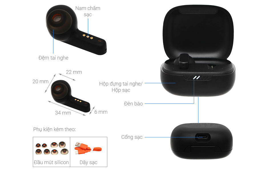Tai Nghe True Wireless JBL Live Pro
