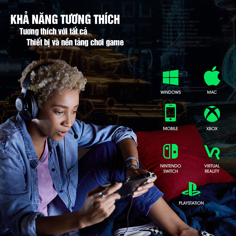  Tai Nghe JBL Quantum 300