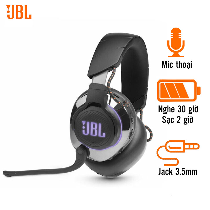 Tai Nghe JBL Quantum 610 (Gaming, Chống Ồn, Pin 40 Giờ)