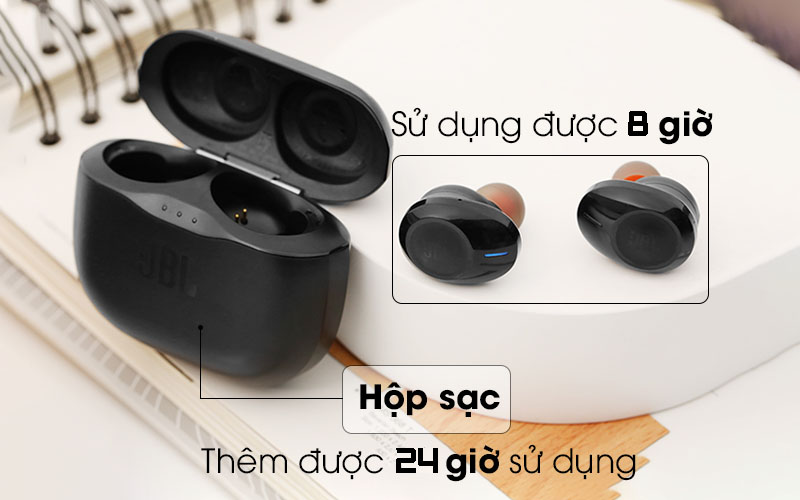Pin tai nghe jbl bluetooth tune 125tws